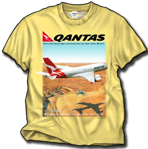 SkyShirts.com sells only the best in airline t-shirts. All cotton and all high quality. Wear our silk screened airline art with pride. 